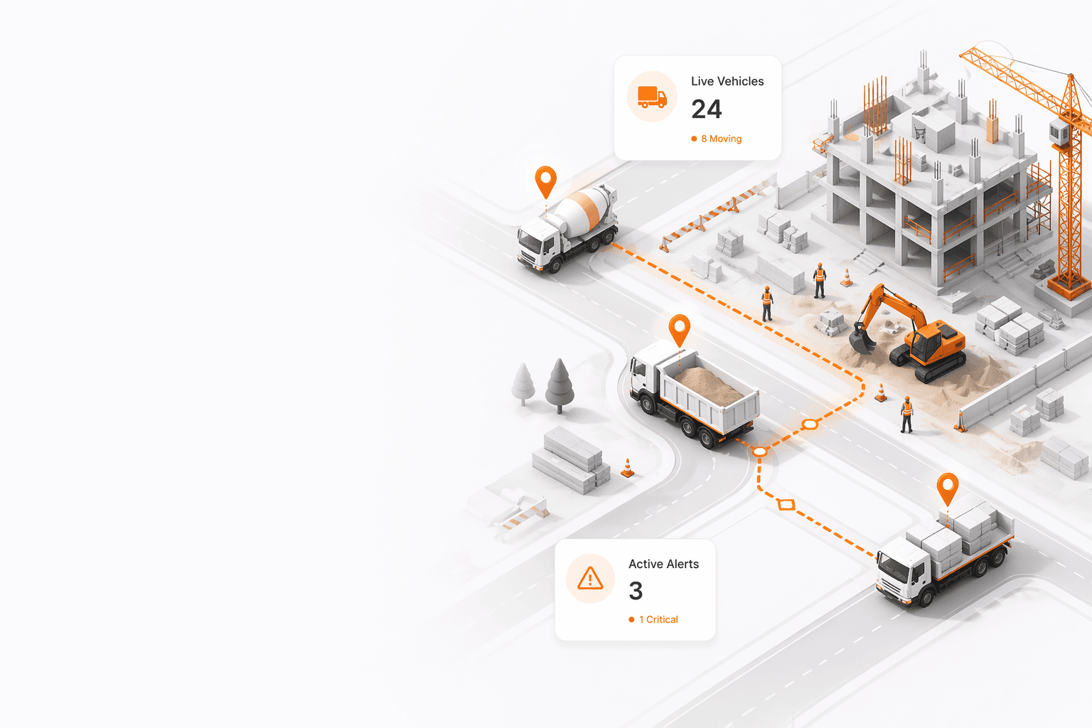 Construction fleet intelligence