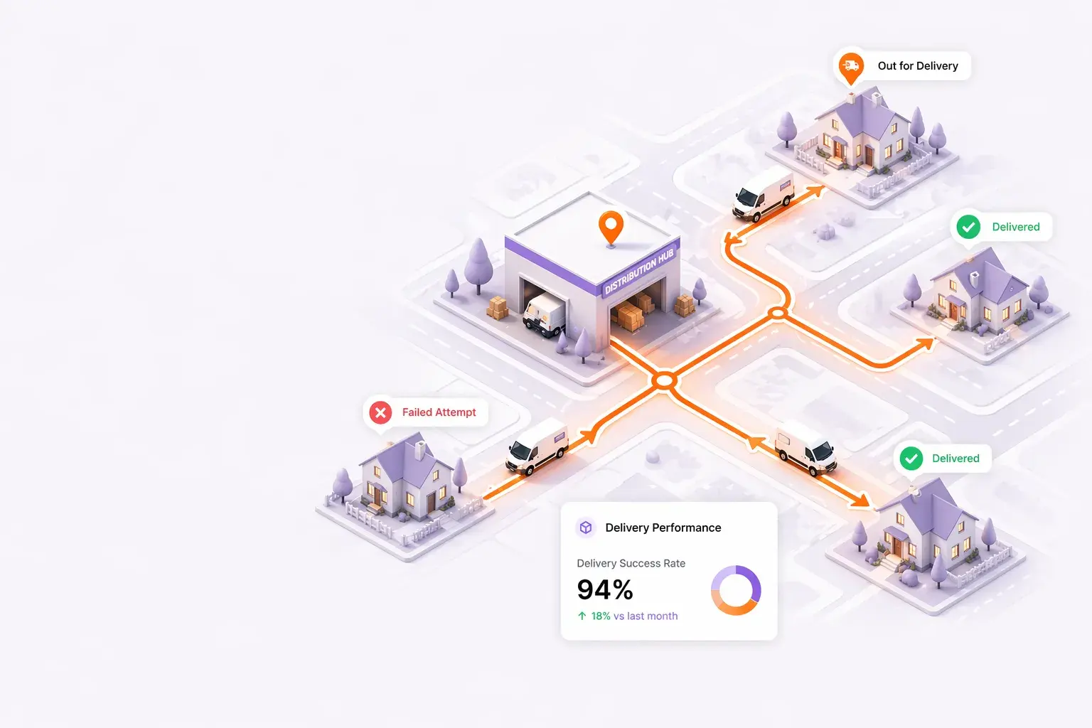 E-commerce Logistics fleet solution